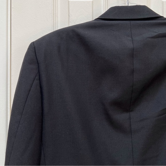 Dior Tuxedo Jacket Satin Lapels Made in USA Prom Wedding Party Formal Gala - Picture 12 of 14